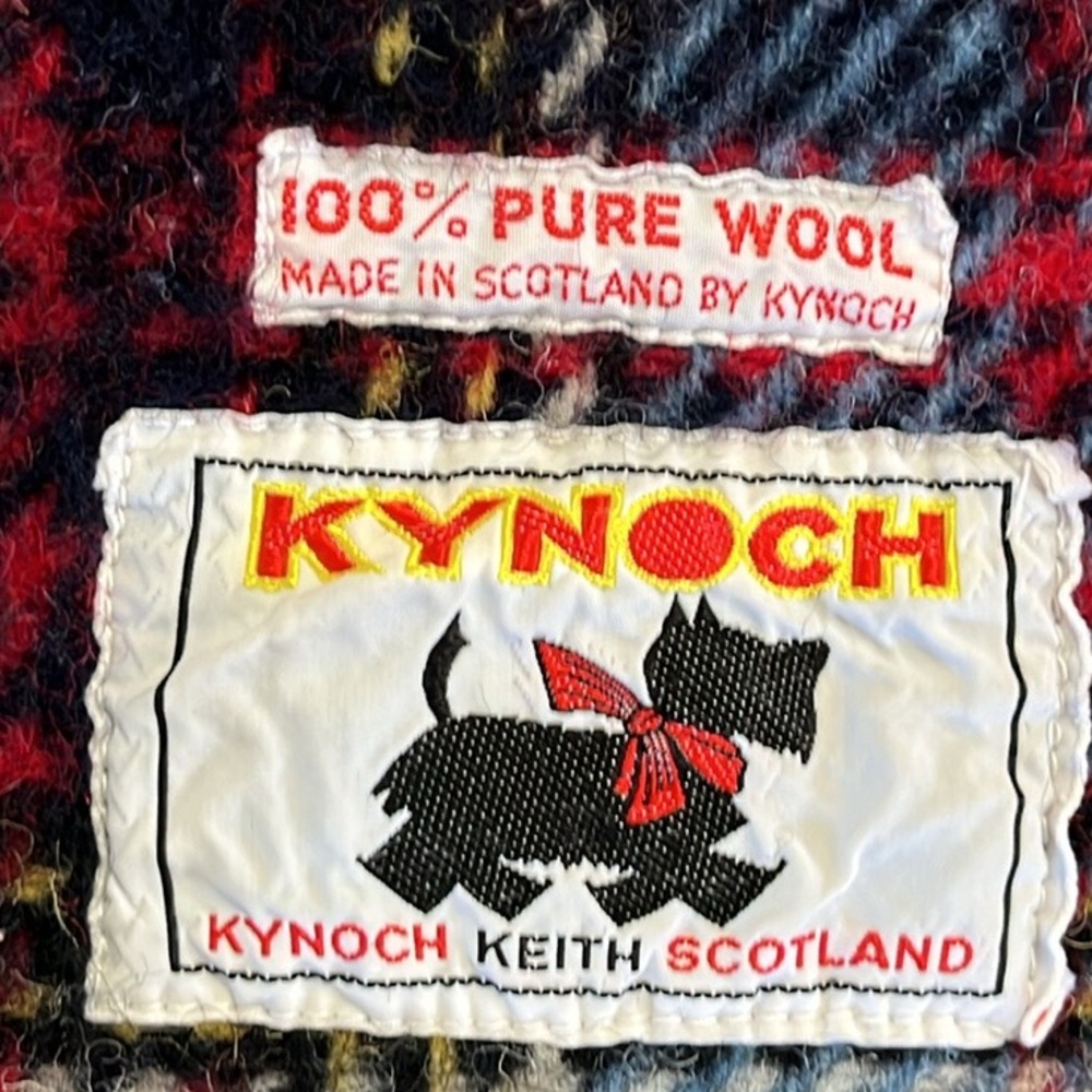 Scotland Kynoch Wool Throw Vintage - Picture 6 of 7